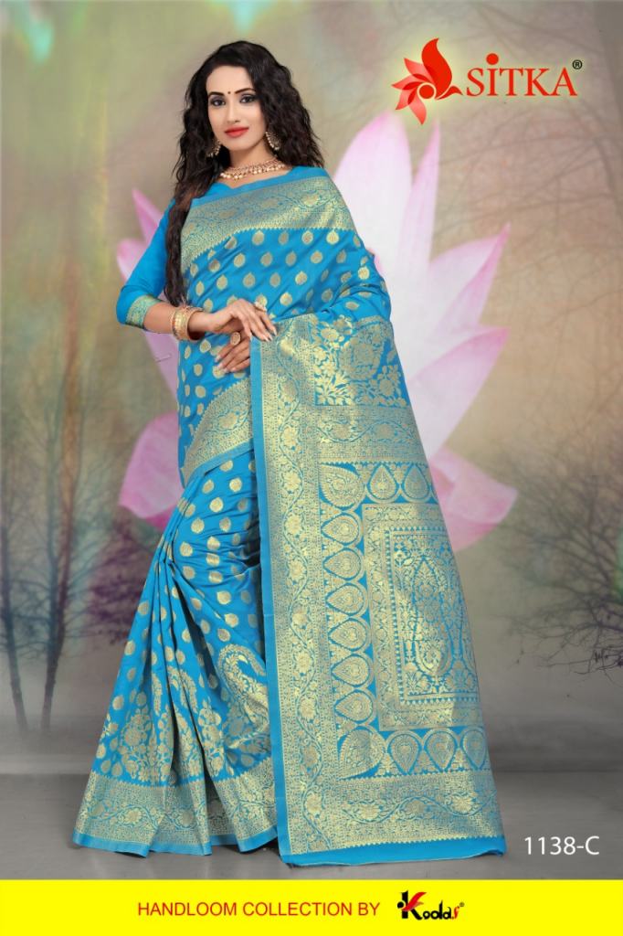 Sitka Present sahnai vol 1138 sarees catalogue