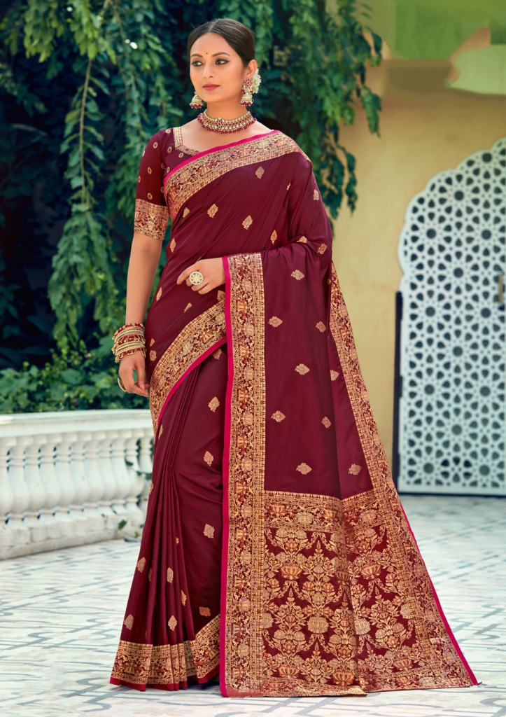 SANGAM PRESENTS DEVANSHI BANARASI SILK SAREES