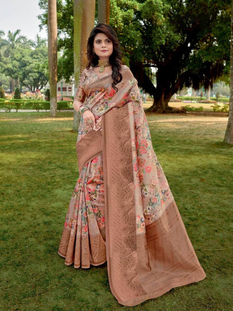 Sangam  Elegance Festive Wear Sarees Catalog