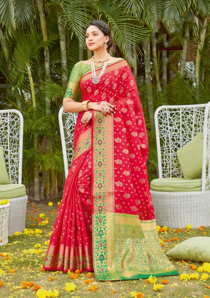 Sangam presents Ghatchola Silk Banarasi Silk Festive Wear Sarees Collection