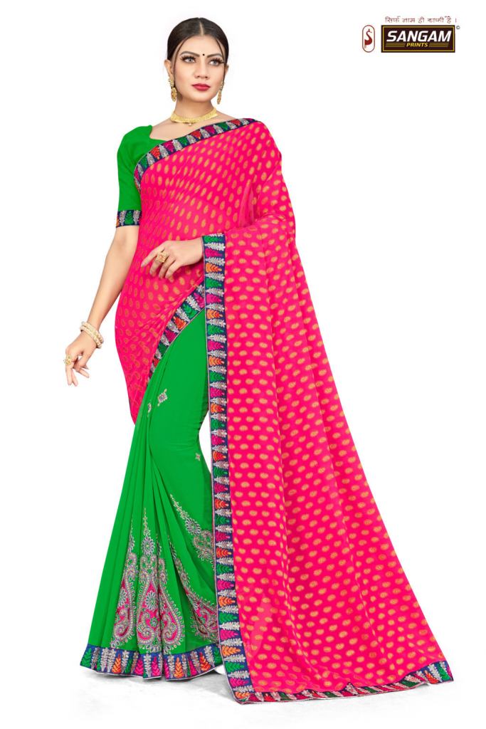 Sangam Kaashi 2 Casual Wear Georgette Sarees Collection