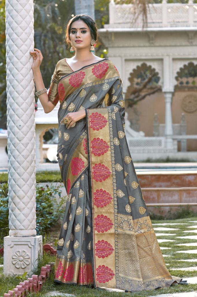 Sangam Kanuoriya Pure Soft Silk Sarees