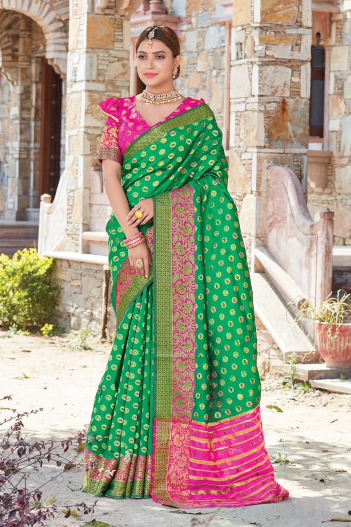 Sangam presents  libaas silk Designer Saree Collection