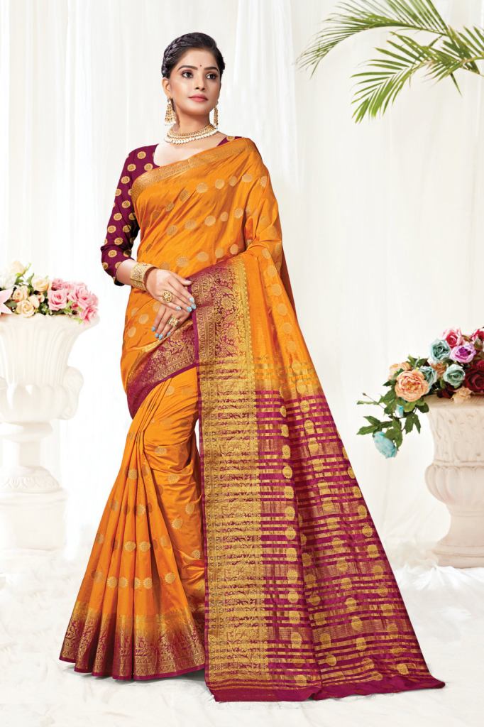 Sangam Mukaish Festive Wear Sarees catalog