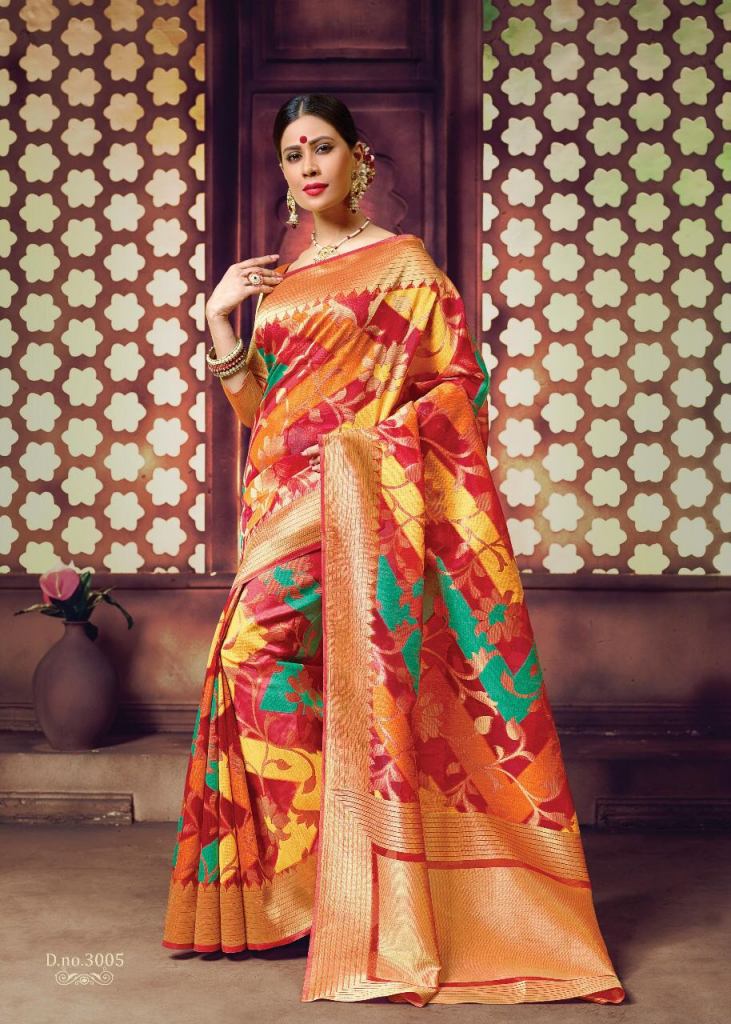 Sangam Presents Zamdani Cotton Handloom Sarees Collection