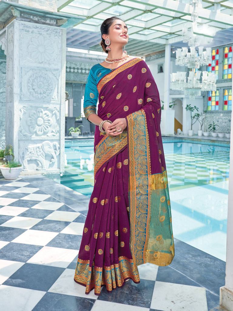 SANGAM RADHA RANI COTTON HANDLOOM SAREES