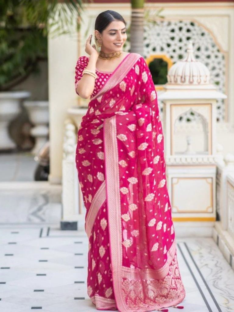 BANARASI SOFT SILK SAREE  