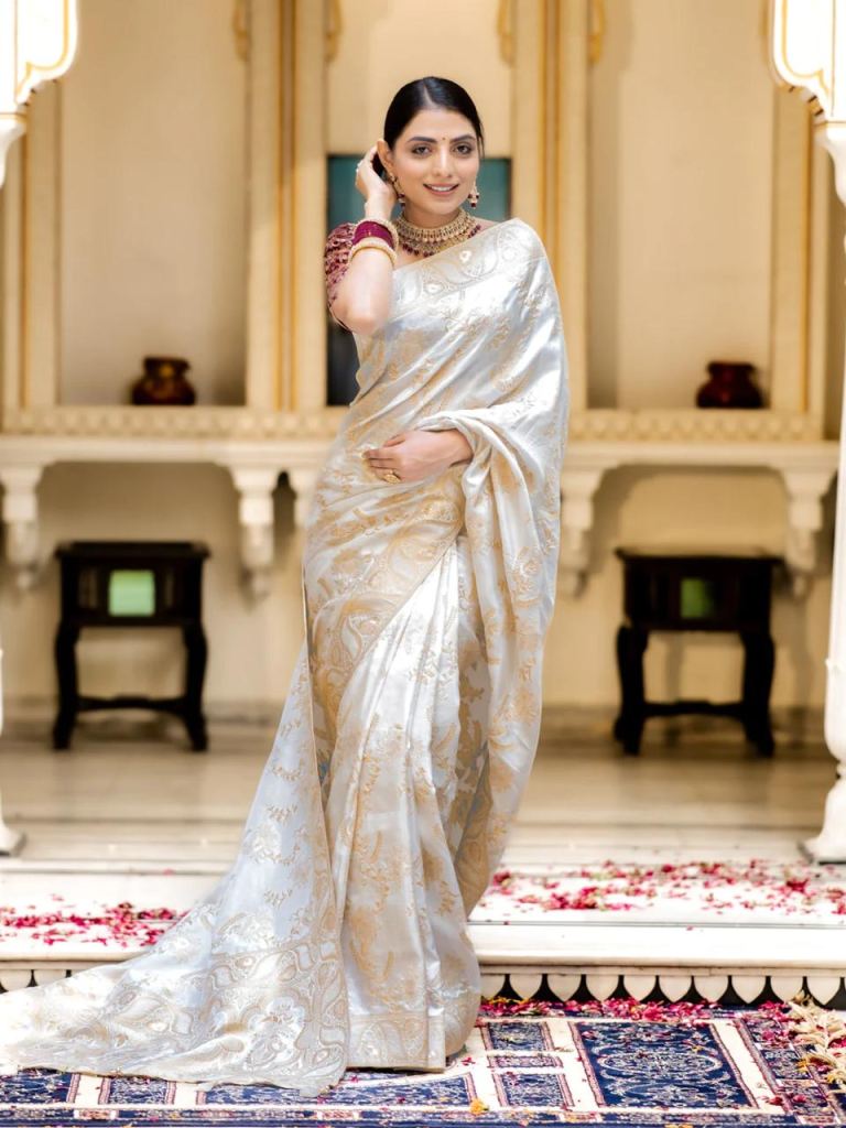 BANARASI SOFT SILK SAREE-5057