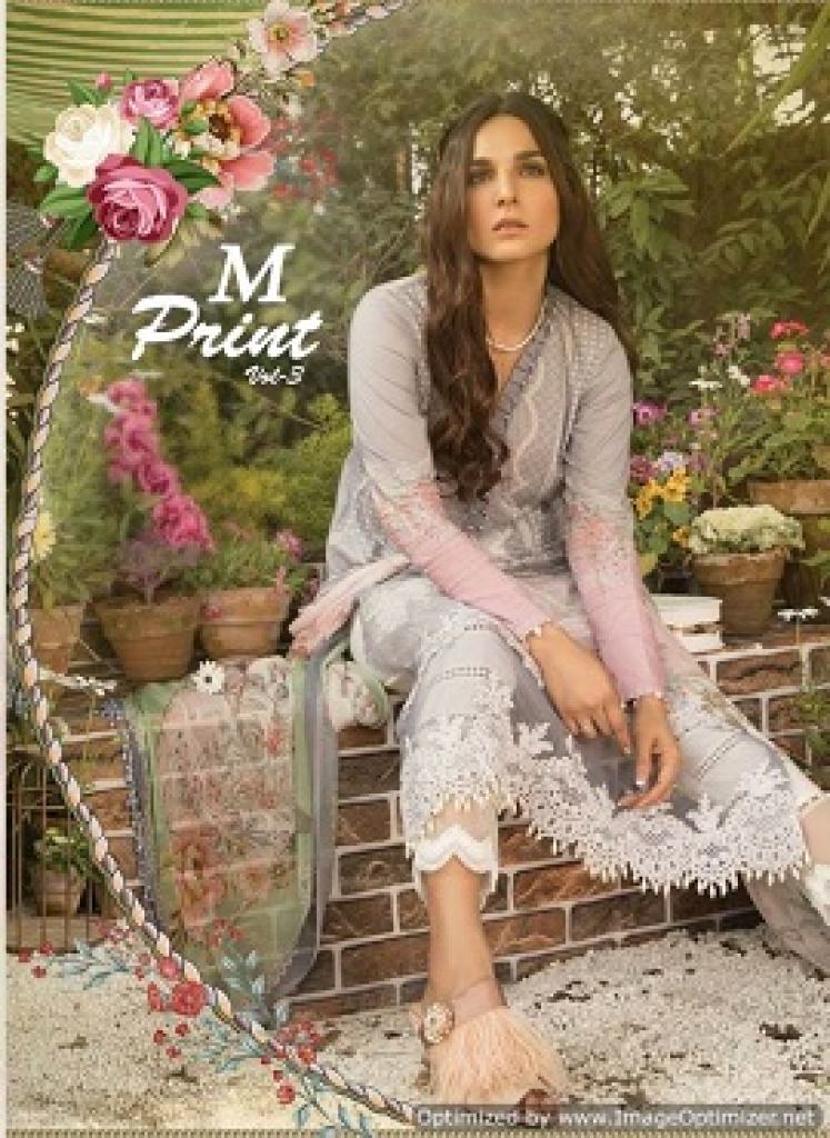 SHRADDHA MPRINT 3 LAWN COTTON DESIGNER