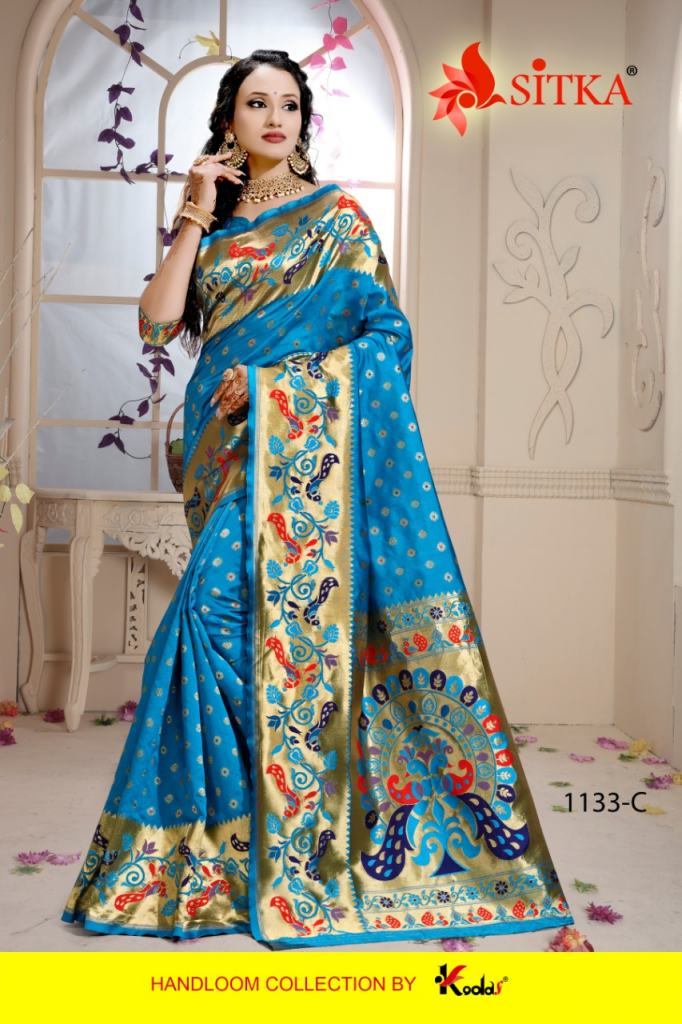 Sitka  Present Spectrum 1133 sarees collection