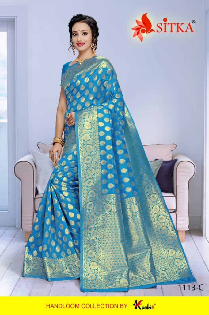 Sitka Present Suhag joda 1113 sarees catalogue