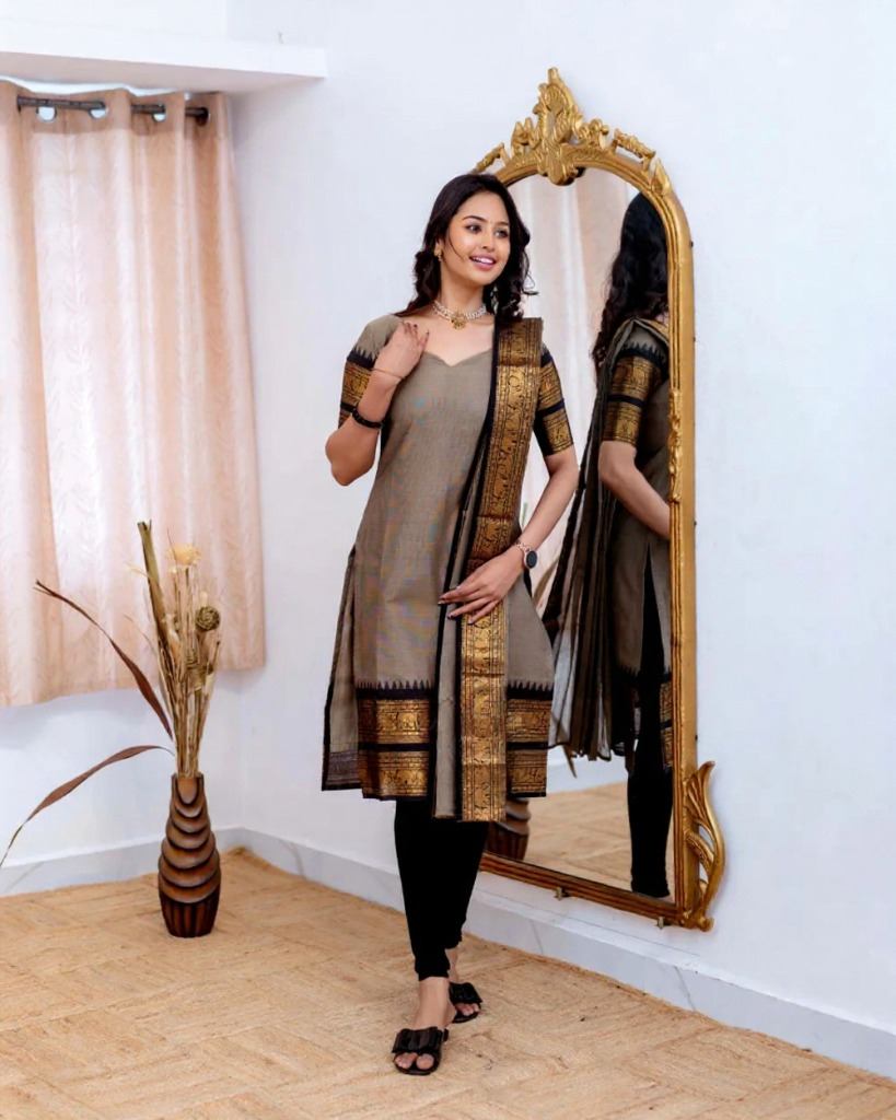 Sa Jonita Kanchi Kurti With Dupatta