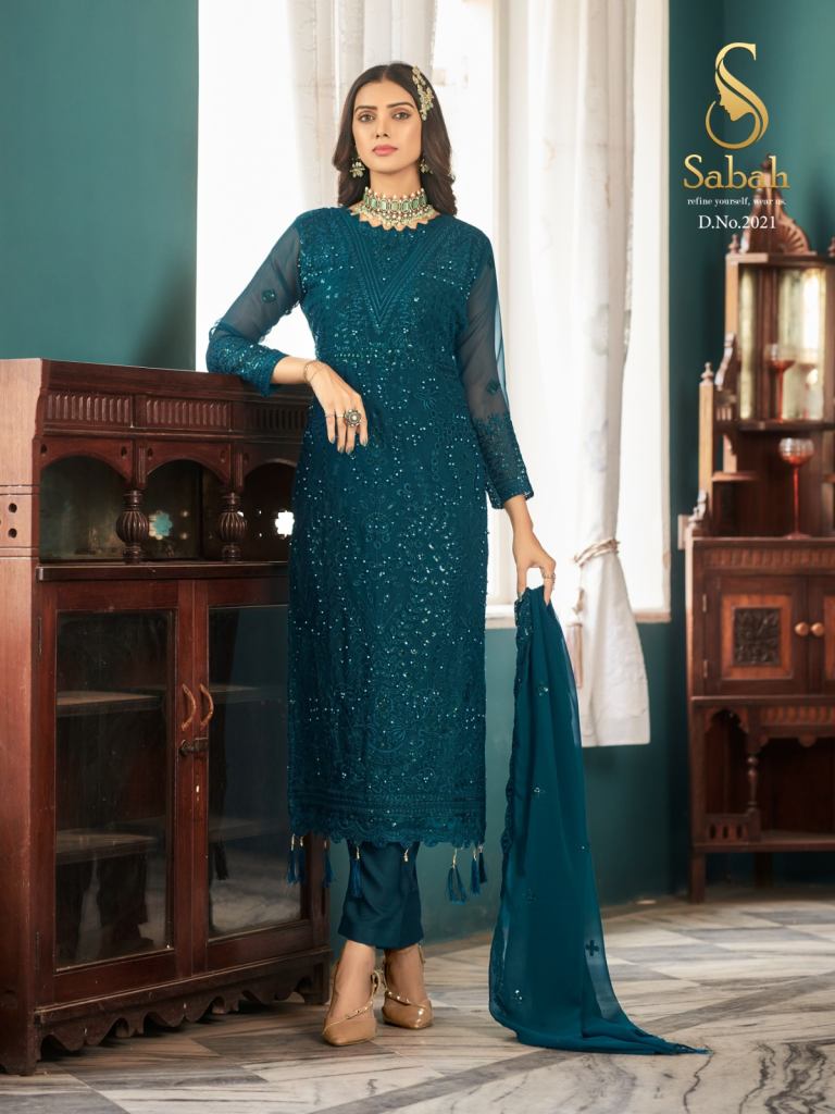 Sabah Pakiza New Exclusive Designer Salwar Suit Collection