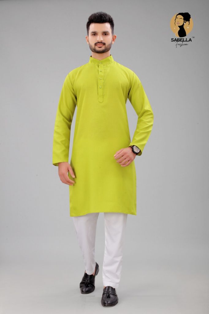 Sabella Fashion  Men's Kurta's Catalogue Buy mens kurta wholesale in Surat