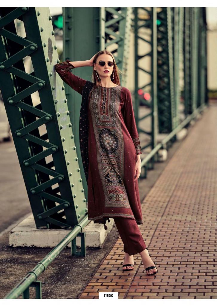 Sadhana Poetry Print Salwar Kameez