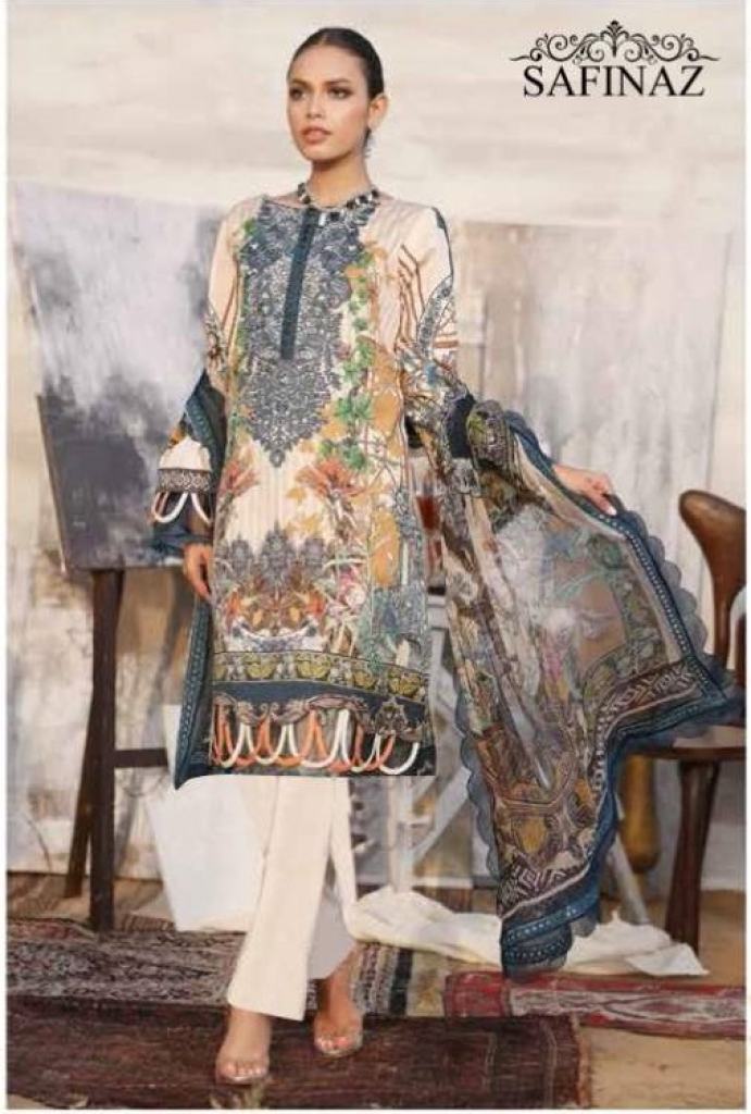 Safinaz Firdous vol  5 Cambric Cotton Pakistani Salwar Kameez catalog 