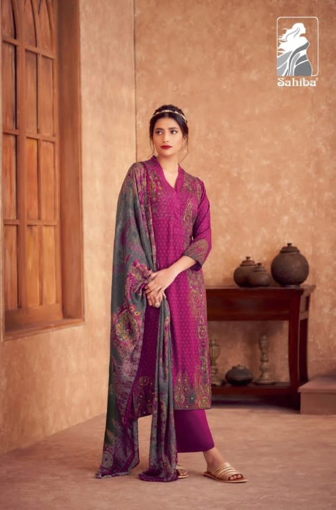 Sahiba Humraahi Staple Printed Designer Salwar Kameez