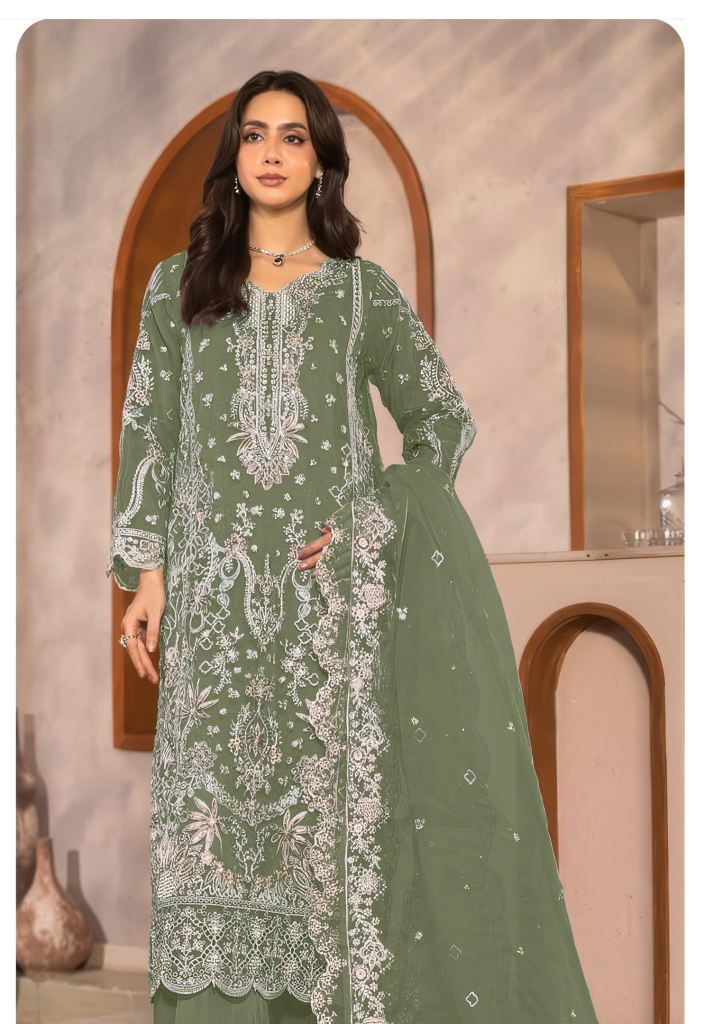 Sajida Afrana Vol 1 Embroidered Pakistani Suits