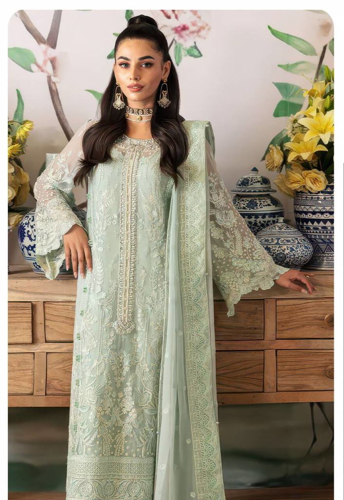 Sajida Alaya Vol 8 Embroidered Pakistani Salwar Kameez