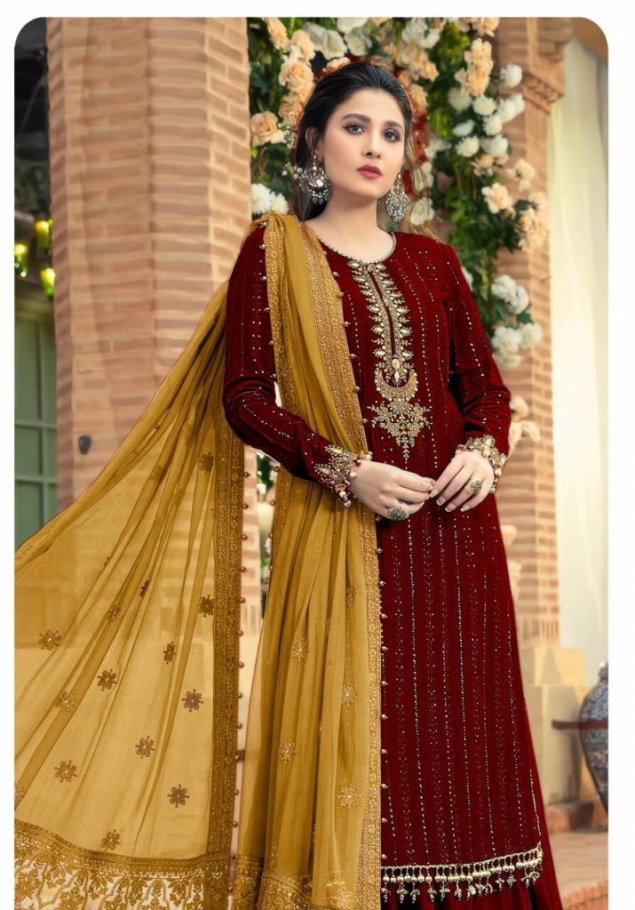 Sajida Asma Embroidered Work Salwar Kameez