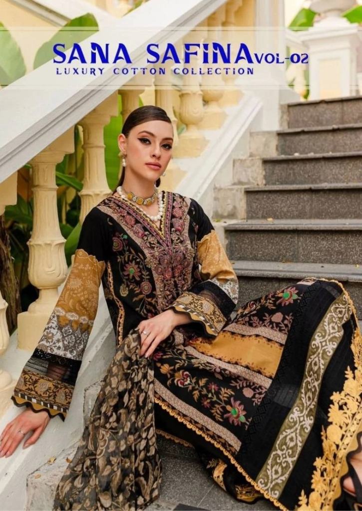 Sana Safina Vol 2 Dress Material Collection