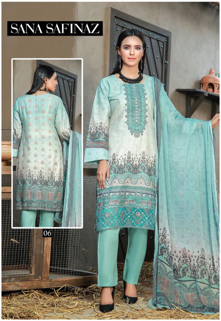 Sana Safinaz Zara Shahjahan Classy Luxury Lawn printed cotton Karachi Dress Material