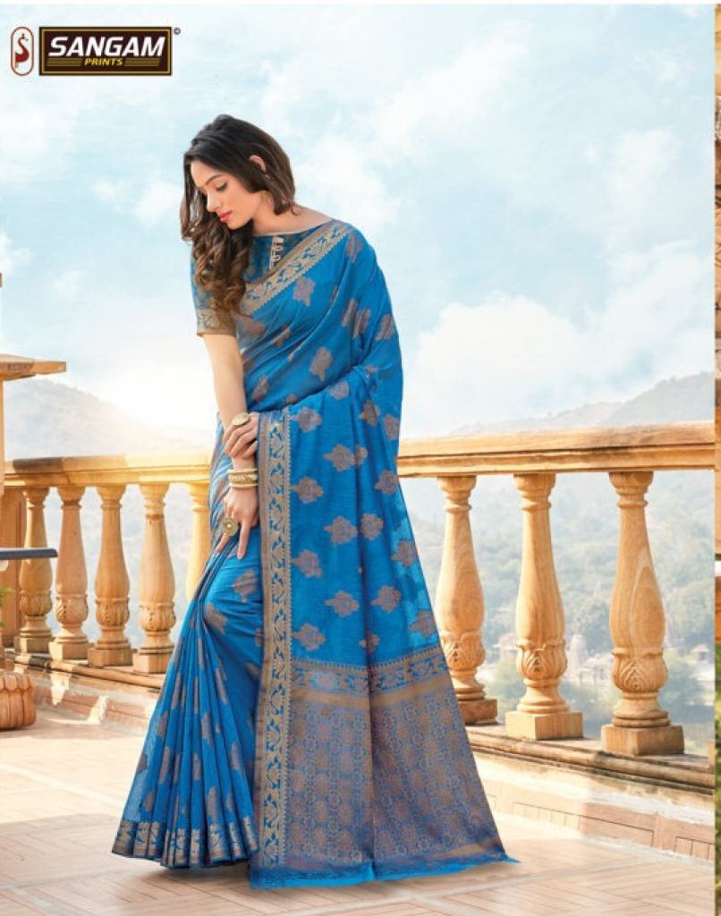 Sangam  presents  Dhakai  Designer Saree Collection