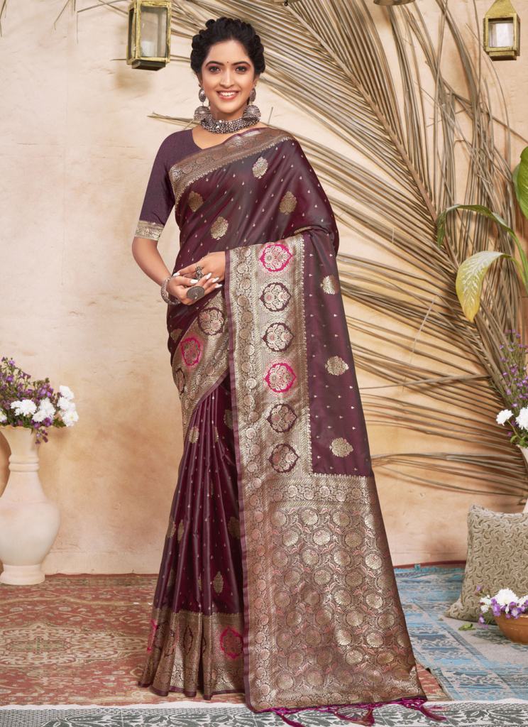 Sangam Janki Silk Heavy Banarasi Silk Saree Collection