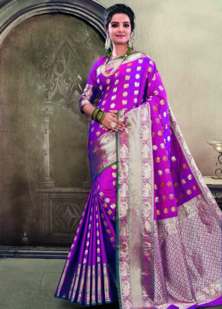 Sangam presents Kadambari Silk Sarees collection 