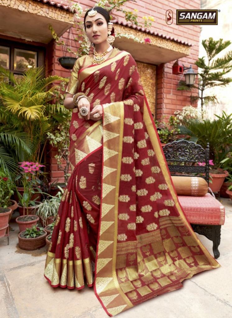  Sangam presents  Nazakat Designer Sarees Collection