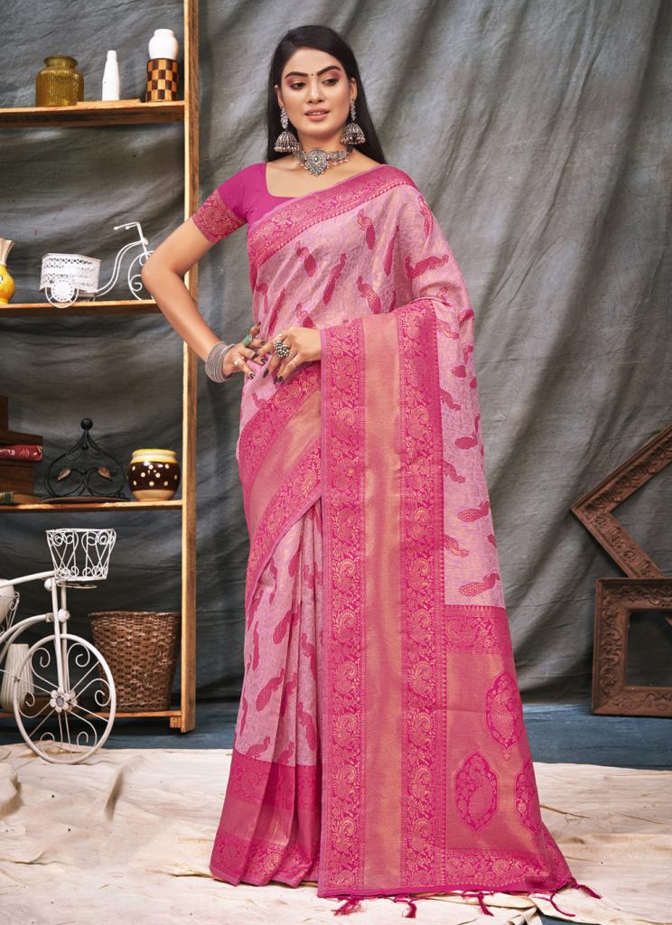 Sangam Niranjana Organza Designer Sarees Collection