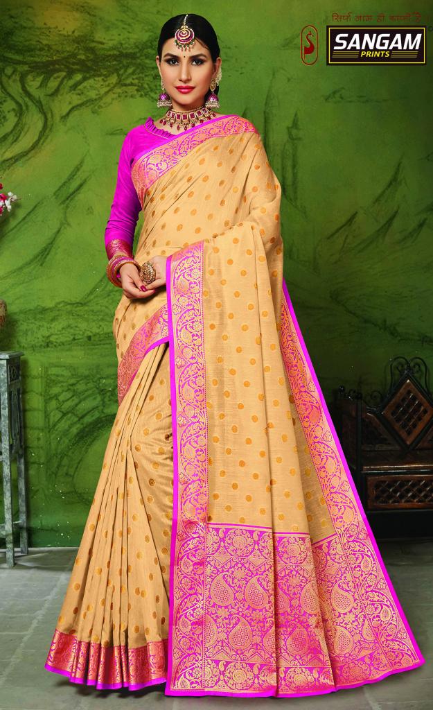 Sangam Presents Kanchipuram Handloom Silk Sarees collection