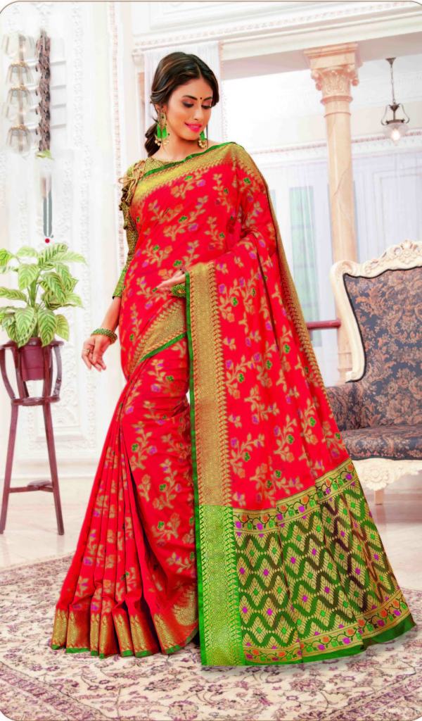 Sangam presents  Purva  Silk Sarees  Collection