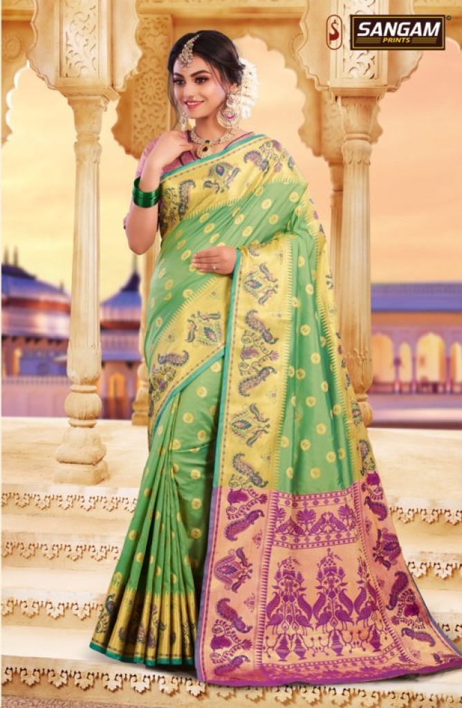 Sangam  presents  Shaktirupa Festive Wear Sarees Collection