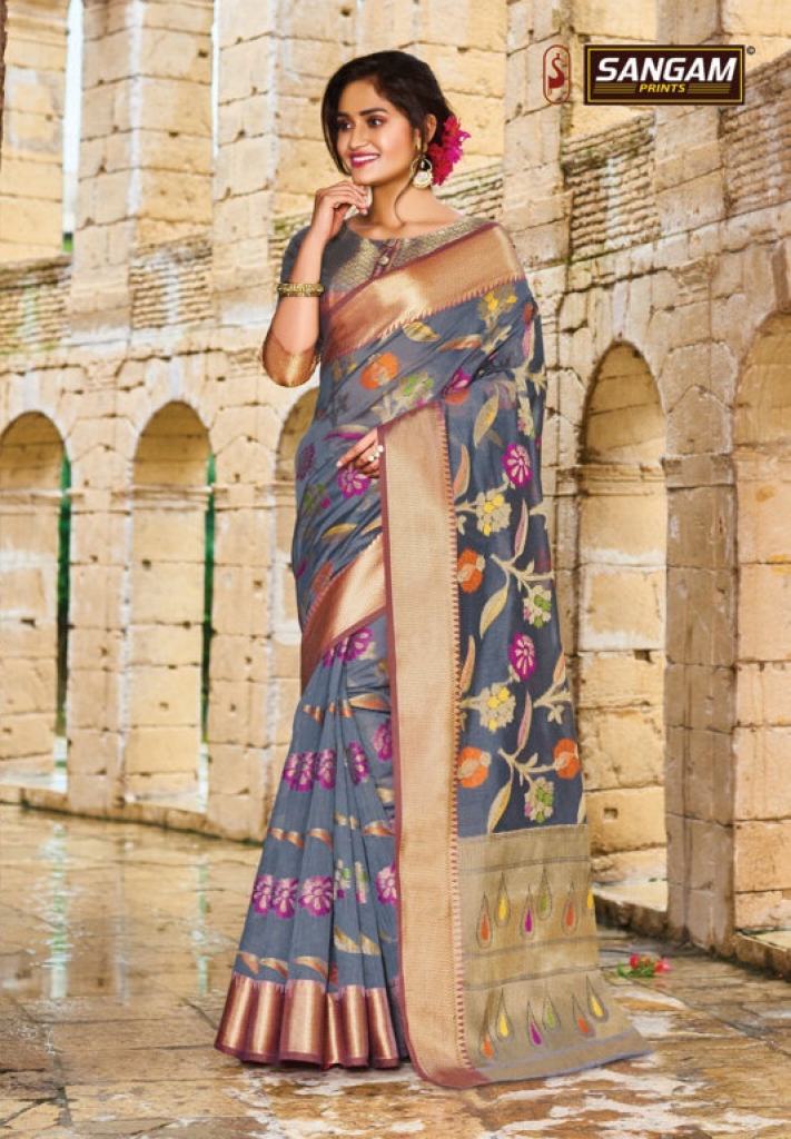 Sangam Presents Vijayapuram Handloom Silk Sarees