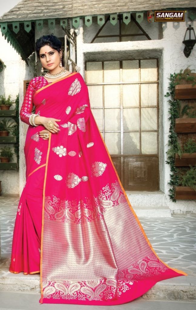 Sangam presents  Mexico Festive Wear Sarees Collection