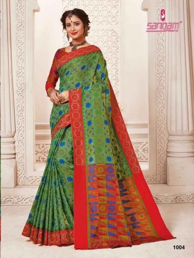 Sangam presents Rajshahi Handloom Silk Sarees