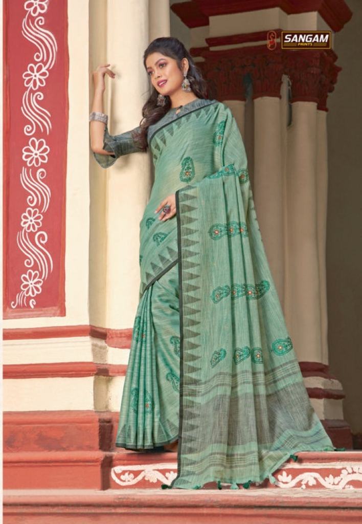 Sangam  presents Vintage Handloom  Sarees Collection