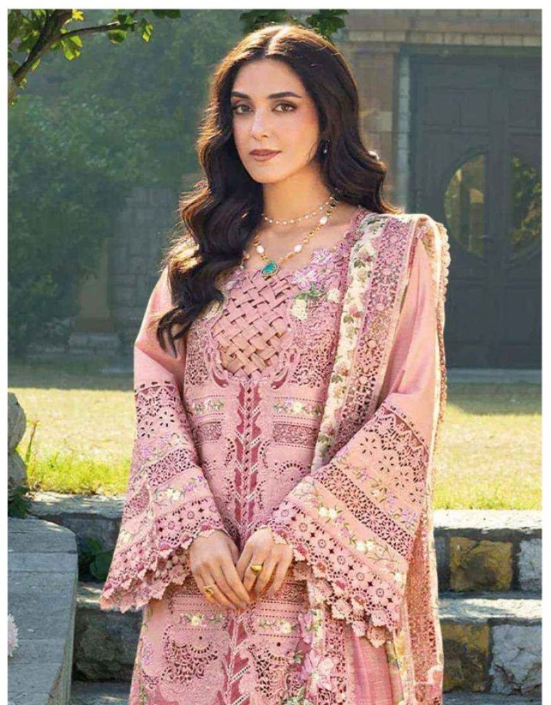 Saniya Elaf 1741 And 1744 Embroidered Salwar Kameez