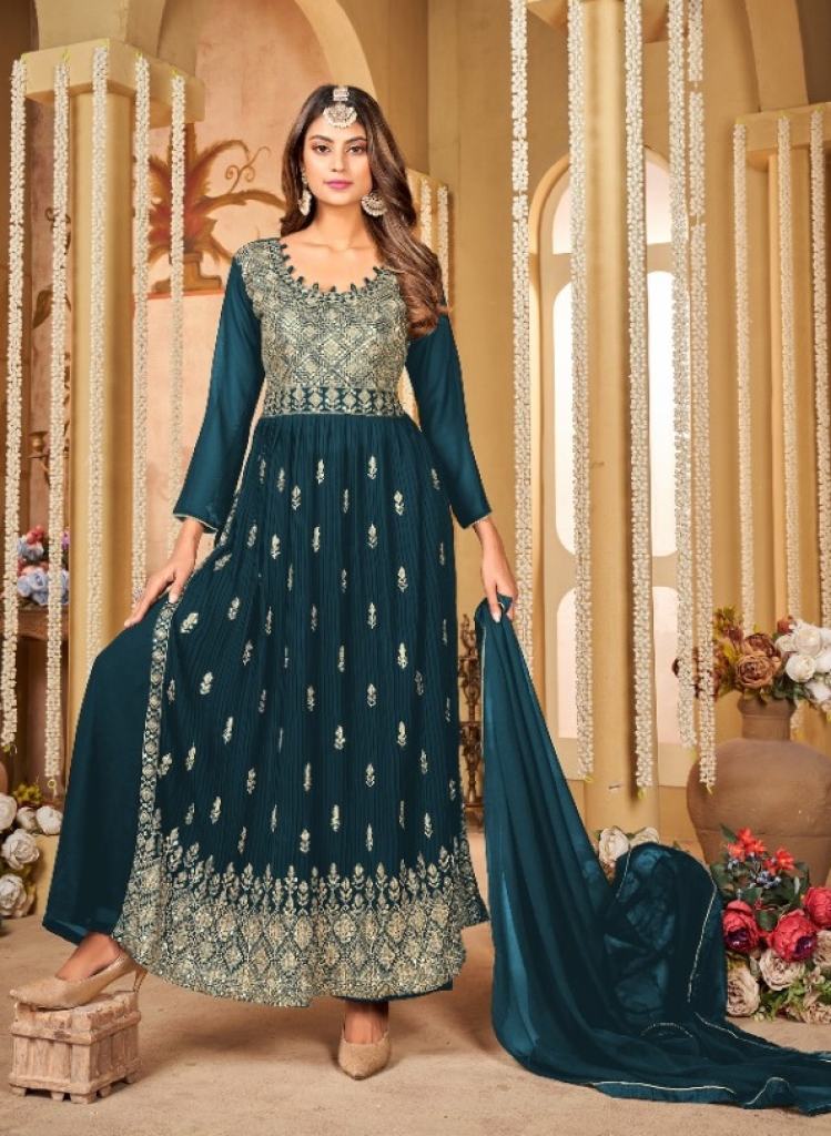 Saniya Nayra 1001 Designer Embroidery Suit Collection