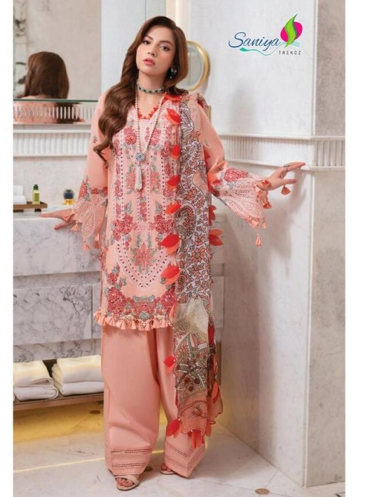 Saniya Ombre Vol 27 Embroidered Pakistani Salwar Suit