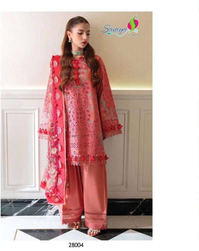 Saniya Ombre Vol 28 Embroidered Pakistani Salwar Suit