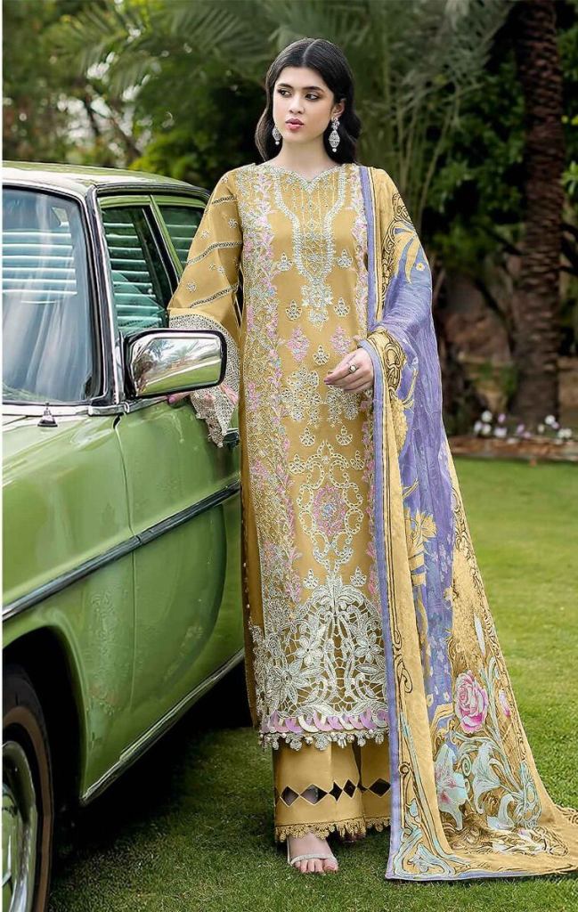 Saniya Ombre Vol 29 Embroidered Pakistani Salwar Suit