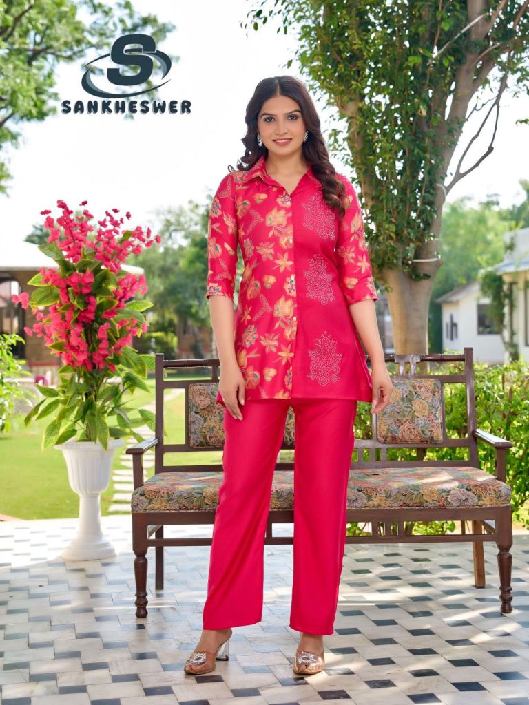 Sankheswer Lollipop Print Top And Bottom