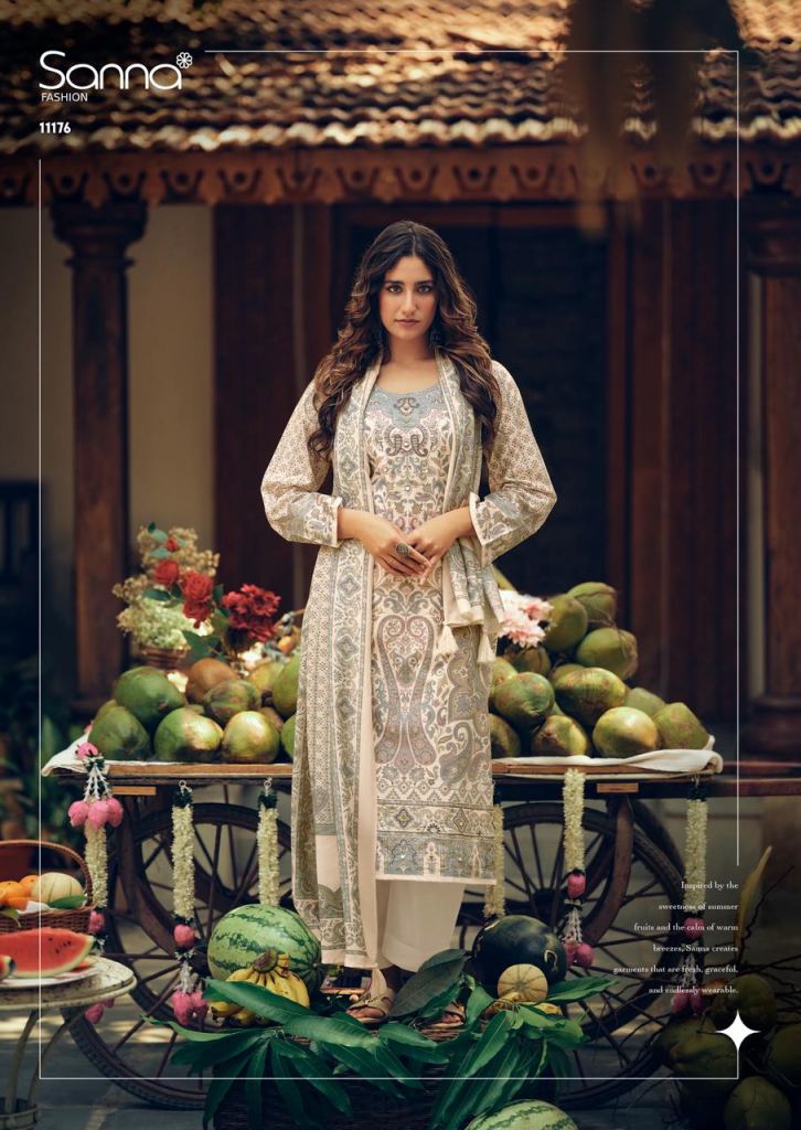 Sanna Tropical Stories Digital Printed Salwar Kameez