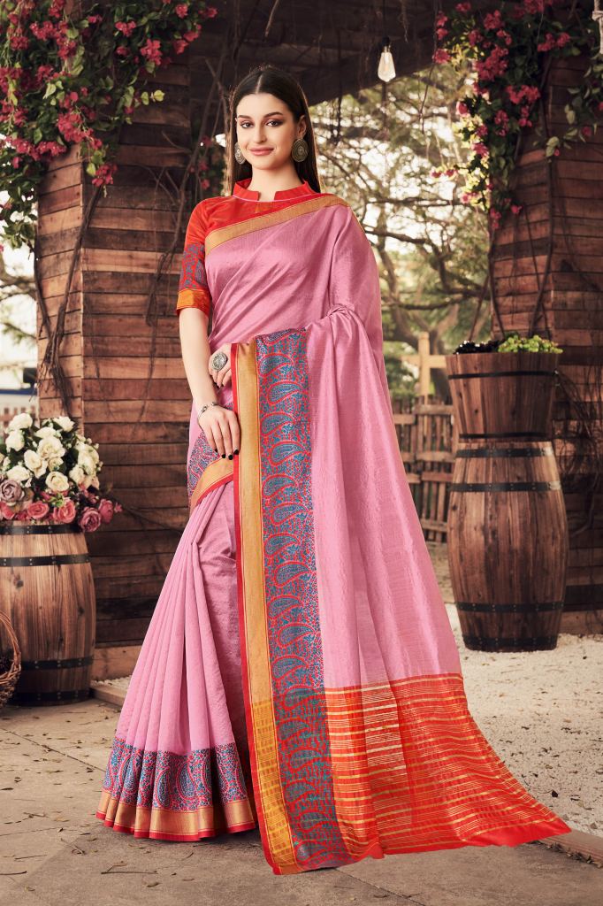 Sanskar present Rajgharana  Casual Wear Saree collection  