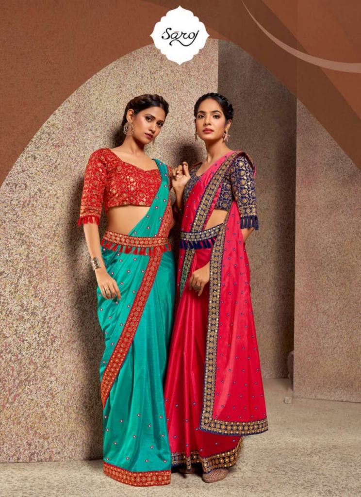 Saroj  presents  Aanchal  Silk Sarees Collection