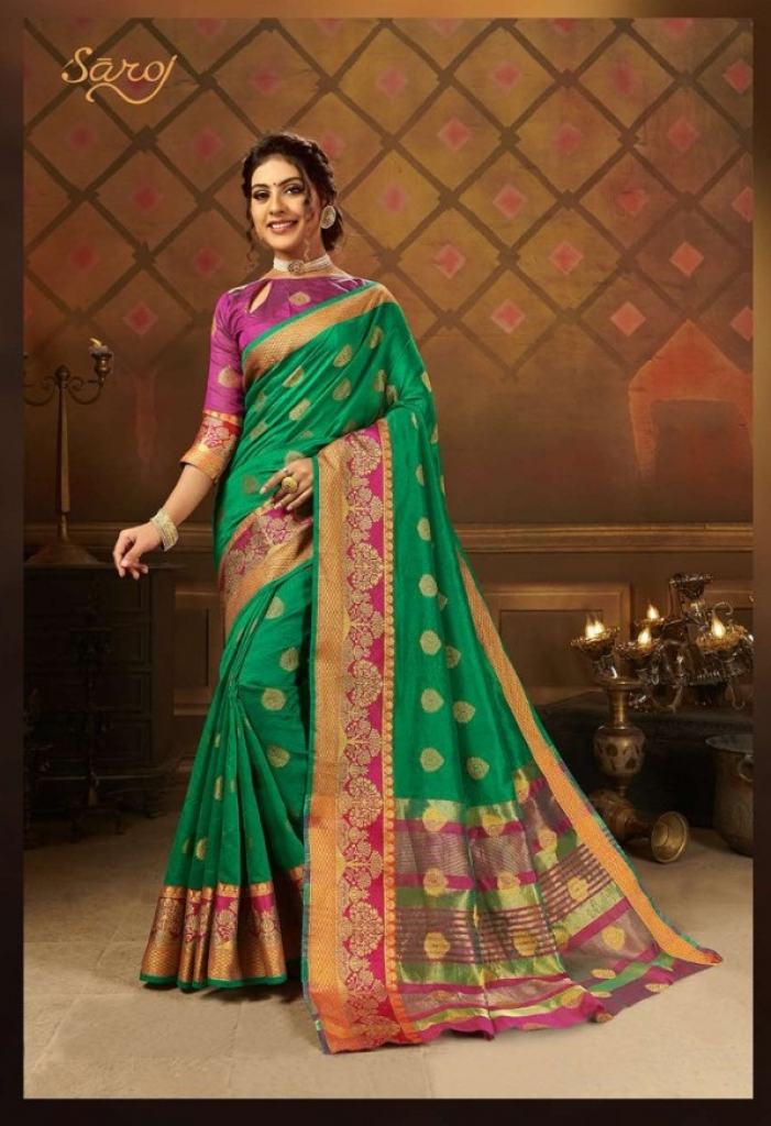 Saroj  presents Aayat  Festive Wear Sarees Collection