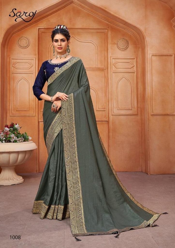  Saroj Alka Designer Rich Look Exclusive Saree Catalog 