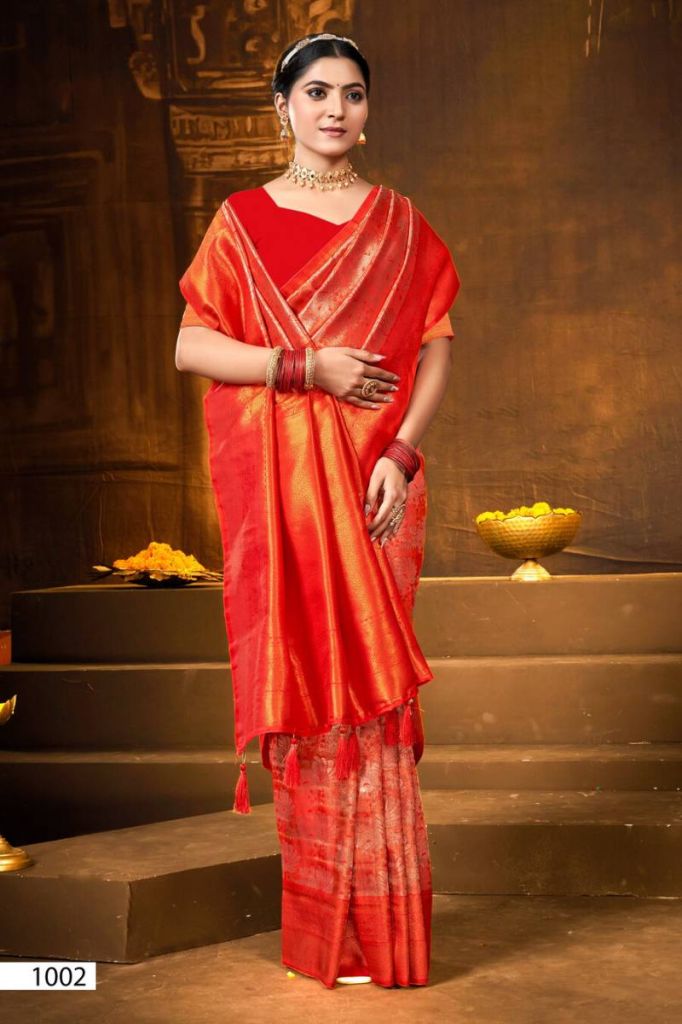 Saroj Deep Rekha Vol 4 Kanjivaram Saree